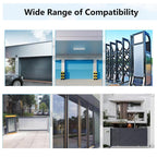 868MHZ Garage Door Garage Remote, Hand Transmitter, Compatible with FAAC XT4 868 SLH LR, XT4 868 SLH, XT2 868 SLH, XT2 868 SLH LR,Black