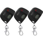 3 Pieces Gate Opener Remote Compatible with Multicode 300mhz 10 Dip Switch 3089 3060 3070 Garage Door Opener Remote Control with Keychain