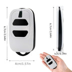3PCS 433.92mhz Garage Door Opener, 2 Channels, Remote Control Key Fob for Garage Door Gate DEA GTI2 GTI4