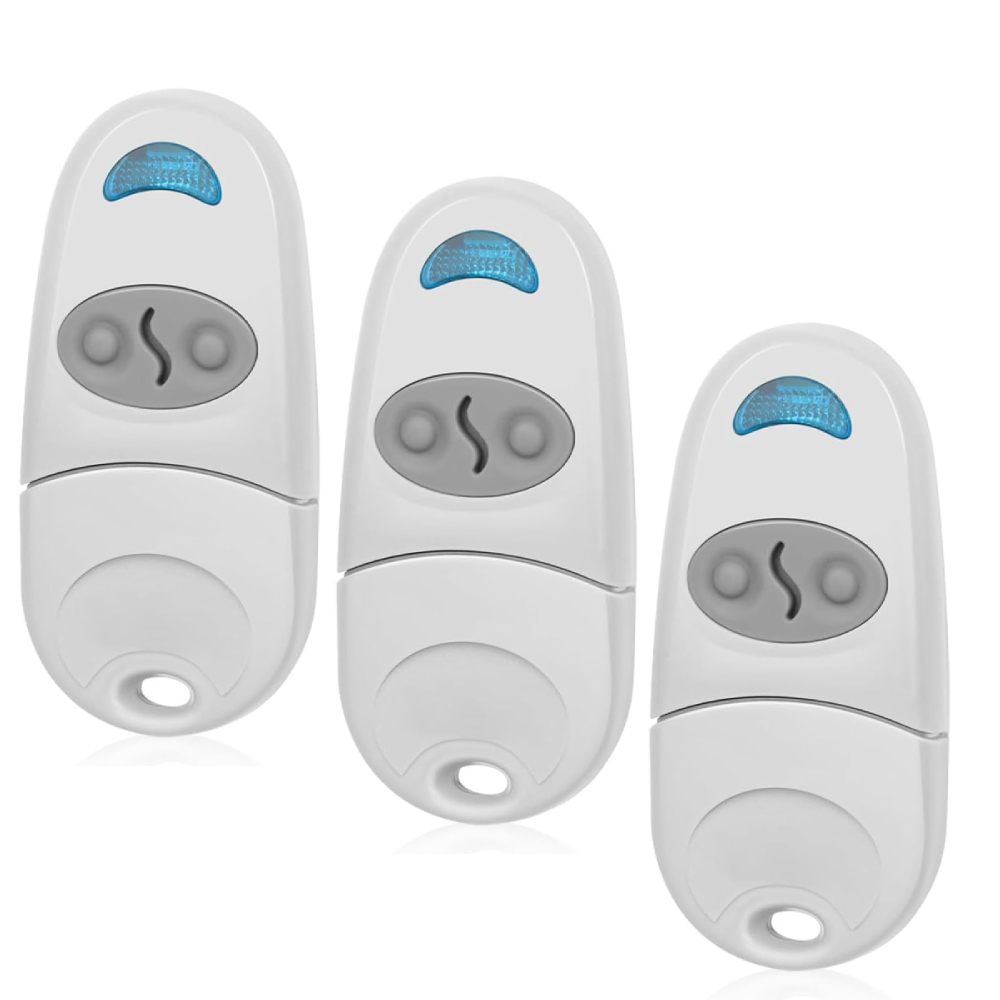 1/2/3 Pack Garage Door Remote Control Key, 433.92MHZ, Universal Gate Fob Remote Compatible with CAM TOP-432EE, TOP-432EV,TOP432-NA