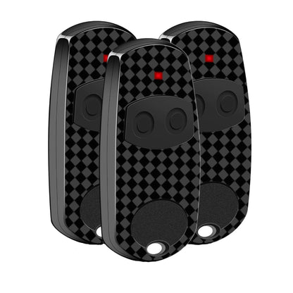 3 Pack Garage Door Remote Control Key, 433.92MHZ, Universal Gate Fob Remote Compatible with CAM TOP-432EE, TOP-432EV,TOP432-NA