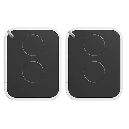 2PCS Garage Door Opener Hand Transmitter Compatible with Nice ON2E Gate Remote Control, 2 Channel, 433.92 MHz for Gates and Garage Doors