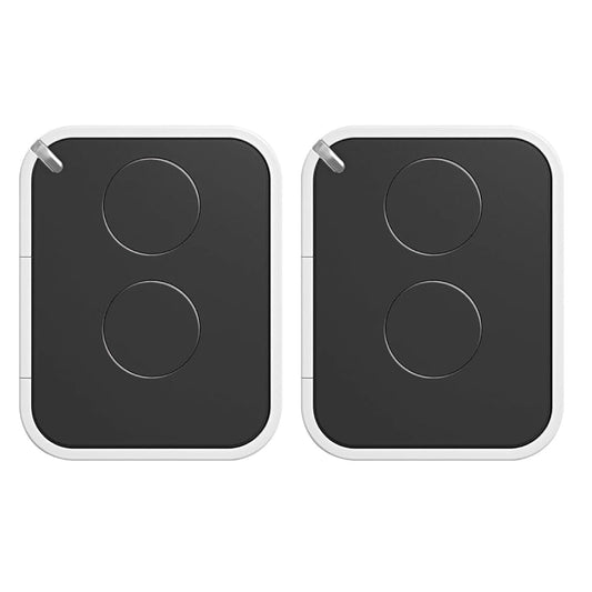 2PCS Garage Door Opener Hand Transmitter Compatible with Nice ON2E Gate Remote Control, 2 Channel, 433.92 MHz for Gates and Garage Doors