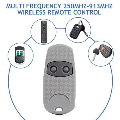 2 Pcs Garage Door Remote Control Key 433.92MHZ, 2 Boutons, Universal Gate Fob Remote Compatible with CAM TOP-432EE, TOP-432EV,TOP432-NA