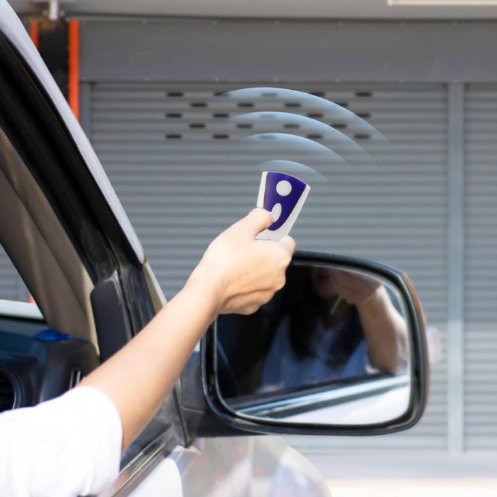 2PCS 433.92MHz Garage Door Opener Remote Control Replacement for Novoferm Novotron 502 MAX43-2 Novotron 512 MIX43-2