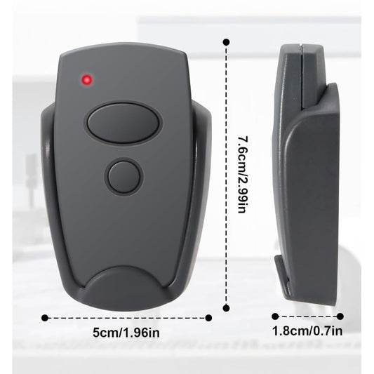 2PCS 868Mhz Garage Door Opener Hand Transmitter Compatible with Marantec Digital 302, 384, 304, 313, 321, 323, 131 Remote Control